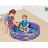 Детский надувной бассейн BESTWAY ГАЛАКТИКА 102х25см, с мячами и игрушками, 101л от 2 лет 52466 BW